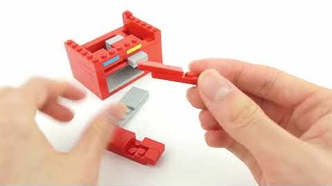 ✔ How to make a mini 2 Option Lego Candy Machine