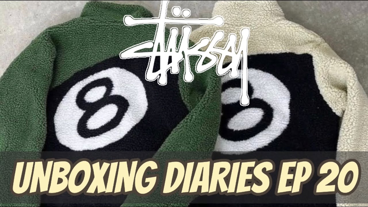 UNBOXING DIARIES EP 20: STUSSY 8 BALL SHERPA JACKET [4K]