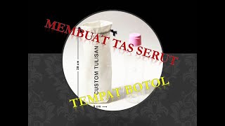 Cara membuat tas Serut Patchwork - Pola Gratis - Tutorial by MikoCraft