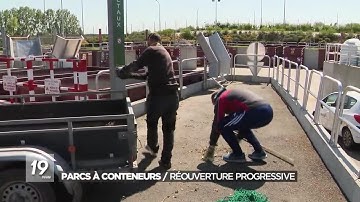 Réouverture des parcs à conteneurs : le point province par province ce mercredi 22 avril