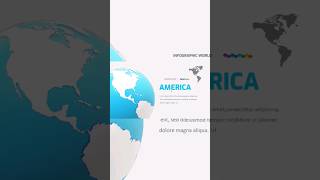 3D WORLD MAP POWERPOINT TEMPLATE