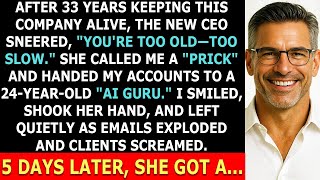 Download Lagu Boss Said I Was “TOO OLD—TOO SLOW” After 33 Years  Replaced Me With A 24 YO “AI Guru” MP3 Download Lagu Boss Said I Was “TOO OLD—TOO SLOW” After 33 Years  Replaced Me With A 24 YO “AI Guru” MP3