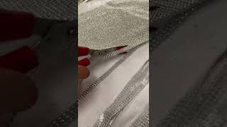 Produção Das Nossas Bandejas Luxo De Manta Strass