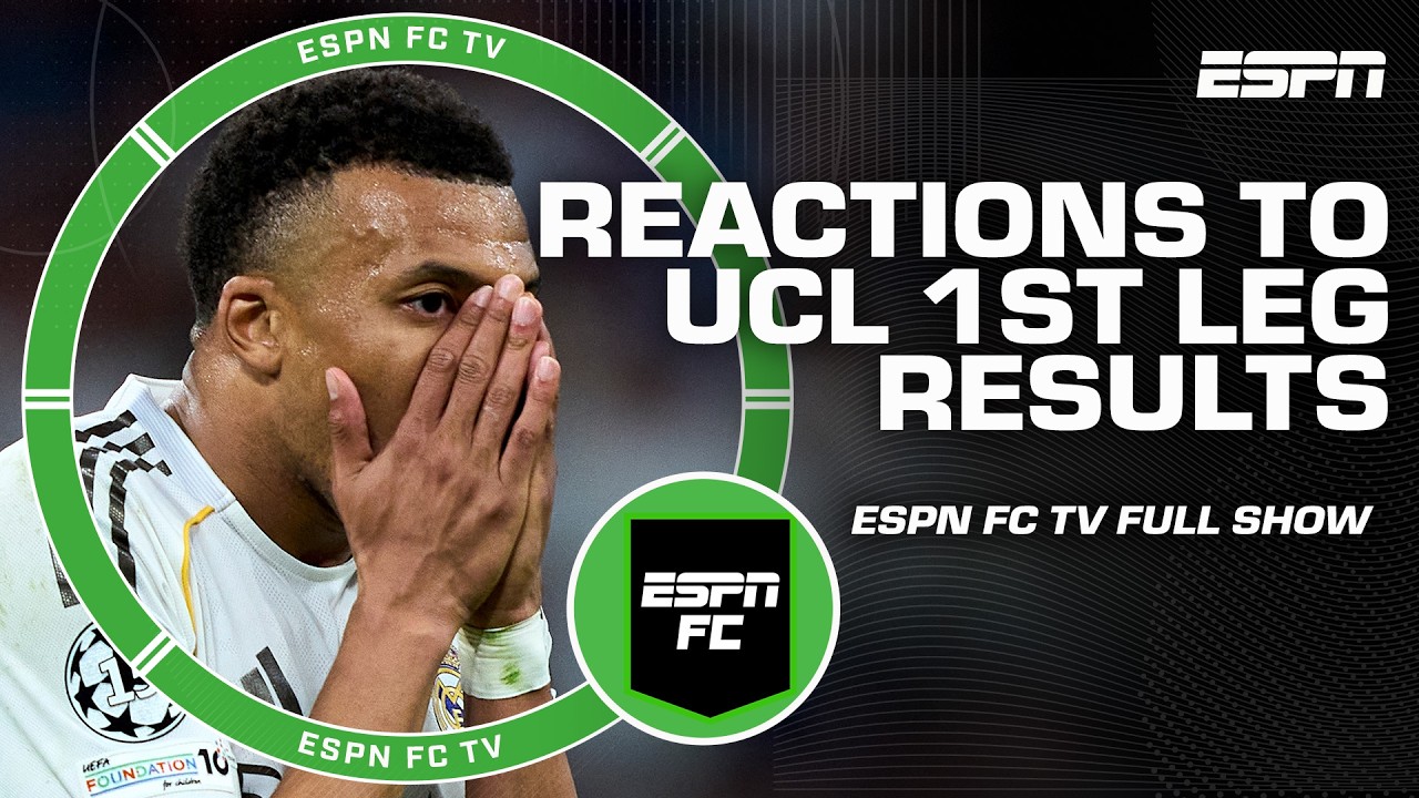 UCL Quarterfinal Reactions 🚨+ Controversial red card decisions & PSG-Liverpool predictions | ESPN FC