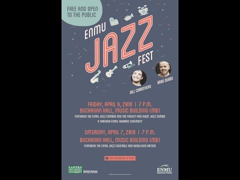 The ENMU Jazz Combos Faculty and Guest Trio