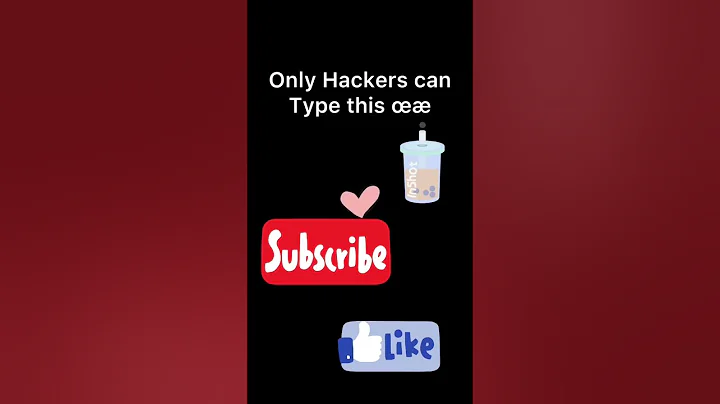 Can you type œ and æ together?