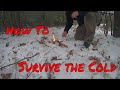 HOW TO SURVIVE OUTSIDE IN WINTER. PT 1. The Forest