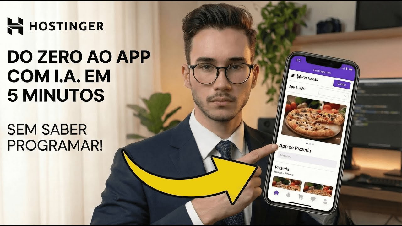 Como Criar Aplicativos Sem Saber Programar com a IA da Hostinger ...