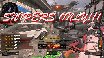 Snipers Only in Black Ops 4 is TOO Easy!!!