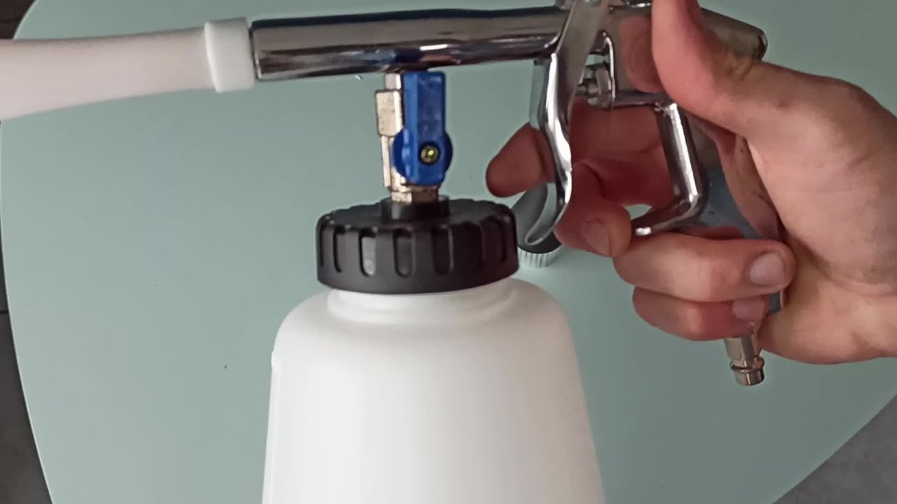 Pistolet Nettoyage Ani Nafta 26/B - Corps Aluminium | Réservoir 1L | Pour Lavage Haute Pression