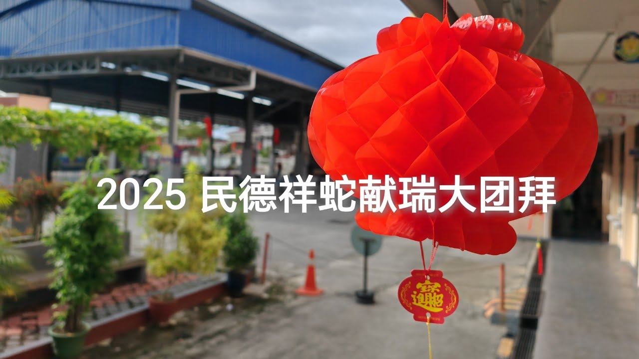 2025年民德祥蛇献瑞新春大团拜