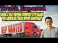 Fake Truck Driver Shortage, China Blocking Supply Chain For Self Driving Trucks In America?