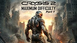 Crysis 2 Remastered : Highest Difficulty Post-human part 1