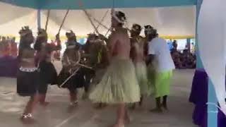 The Te Karanga performed by Te Nati n Banaba iaon Tarawa December 15 Celebrations 2021.