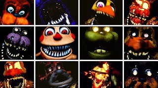 FNAF VR Help Wanted Curse Of Dreadbear All Jumpscares