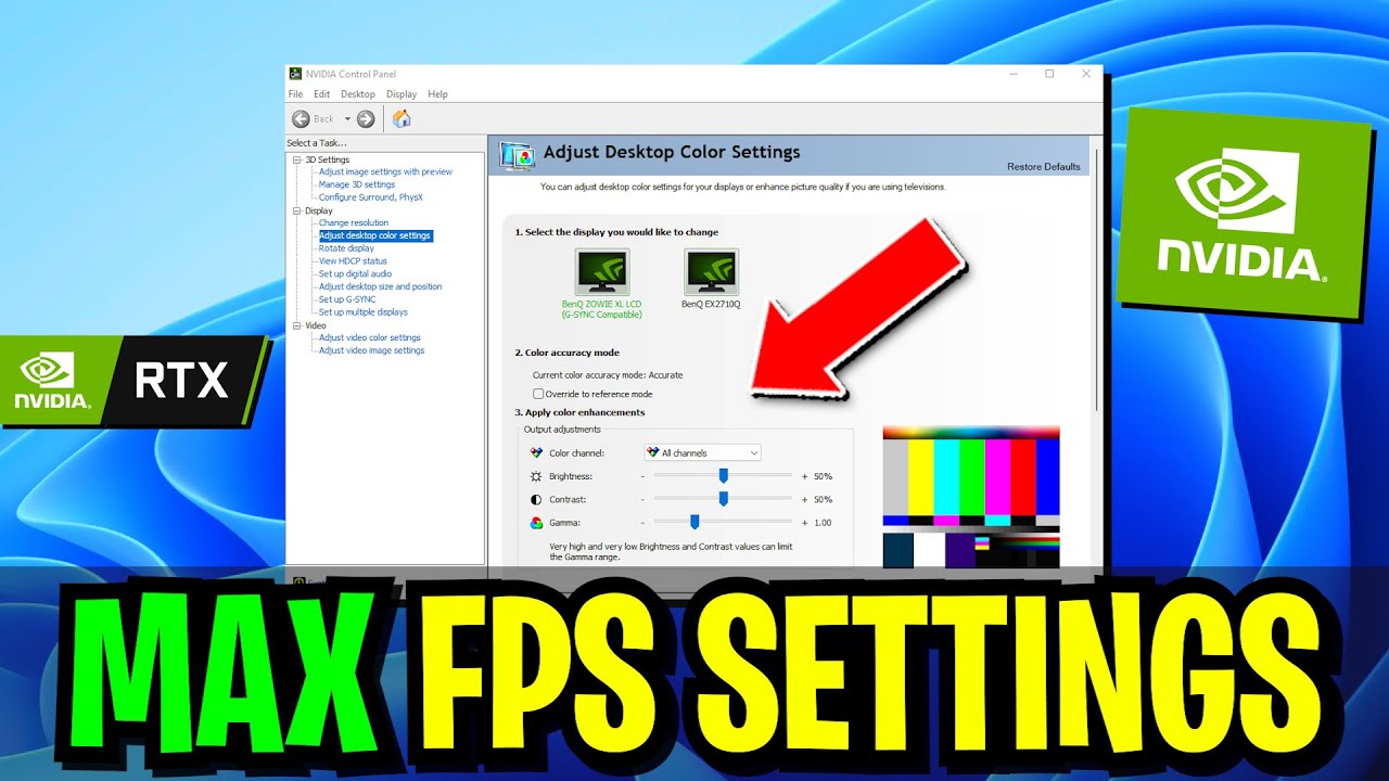 Best Nvidia Control Panel Settings for Gaming & MAX Performance! (Get MAX FPS BOOST!)