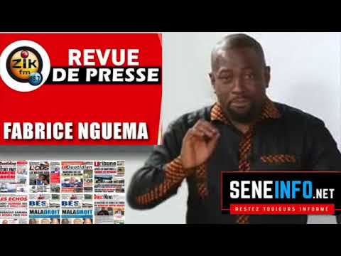 Revue De Presse (Français) Zik Fm - Mardi 11 Juillet 2023 - Fabrice Nguema