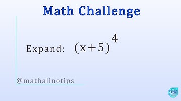 Expanding binomial with power of 4!! | Pascal