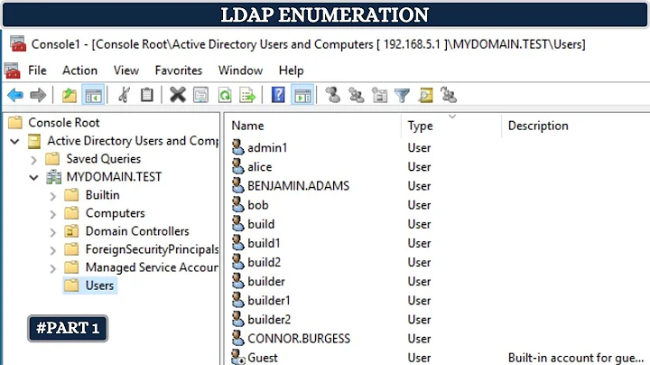 LDAP Enumeration - Active Directory Enumeration  | [ தமிழில் ]
