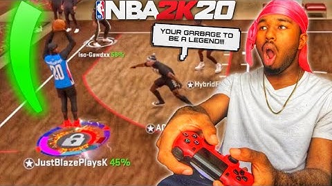 MY LEGEND SPEEDBOOSTING 2 WAY FINISHER vs THREE TOXIC COMP LOCKDOWNS IN COMP STAGE! NBA 2K20