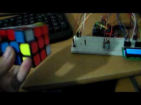 Arduino ile kendi zamanlayicim - I made my own cube timer