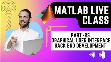 MATLAB BASIC 25 | Backend Programming MATLAB GUI