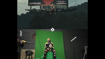 Green Screen Before And After 3D VFX Created In Unreal Engine