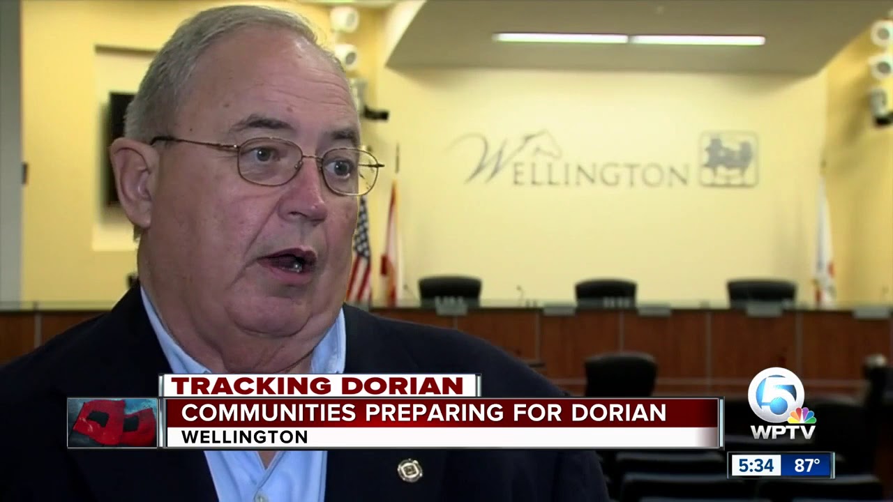 vero beach weather Wellington preparing for Dorian