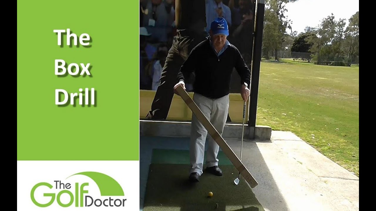 Improve Your Swing Path With The Golf Box Drill. YouTube