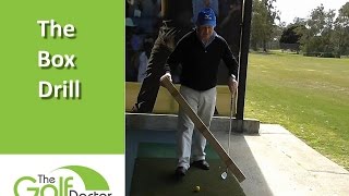 Improve Your Swing Path With The Golf Box Drill.