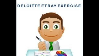 Deloitte Job Simulation exercise: Deloitte Etray Job Simulation Assessment Exercise Tutorial