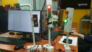 Traffic Lights 🚥 use PLC and CX-Programmer