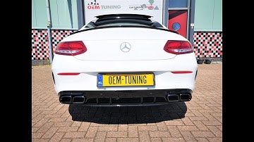 Mercedes-Benz C-Class | C205 A205 | C63 AMG Diffuser | 2014-2020