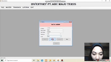 Project UAS Pemrograman Visual II : Sistem Informasi Inventaris