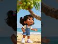 Coconut Song for Kids | Dum Dum Coconut Song | Nursery Rhymes for Children's | Galatta Kids | Shorts