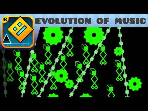 Geometry Dash - evolution of music (Easy Demon) - by IImechanicII
