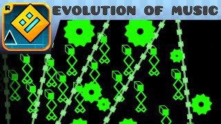 Geometry Dash - evolution of music (Easy Demon) - by IImechanicII