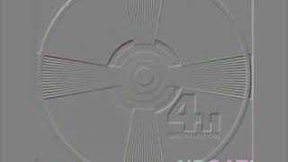Test pattern with NBC sounder