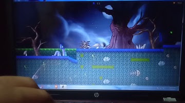 Super Tux v0.6.2 fighting against tree boss