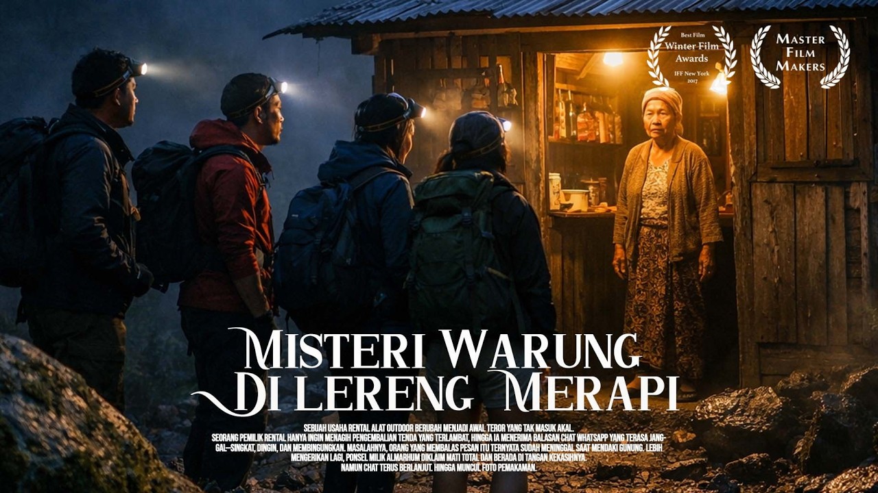 Kisah Misteri Warung di Lereng Merapi