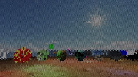 Knitted Pixelation Filter with OpenGL