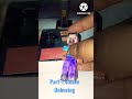 #shorts #no love #paper Minecraft Steve unboxing part 1
