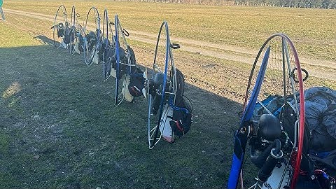Paramotor takeoff and landings ￼