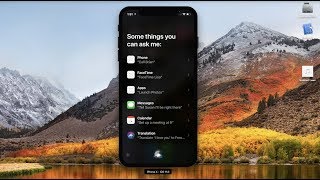 In this video we show you how to activate siri on the iphone x. since
there is no longer a home button, way it has changed slightly. al...