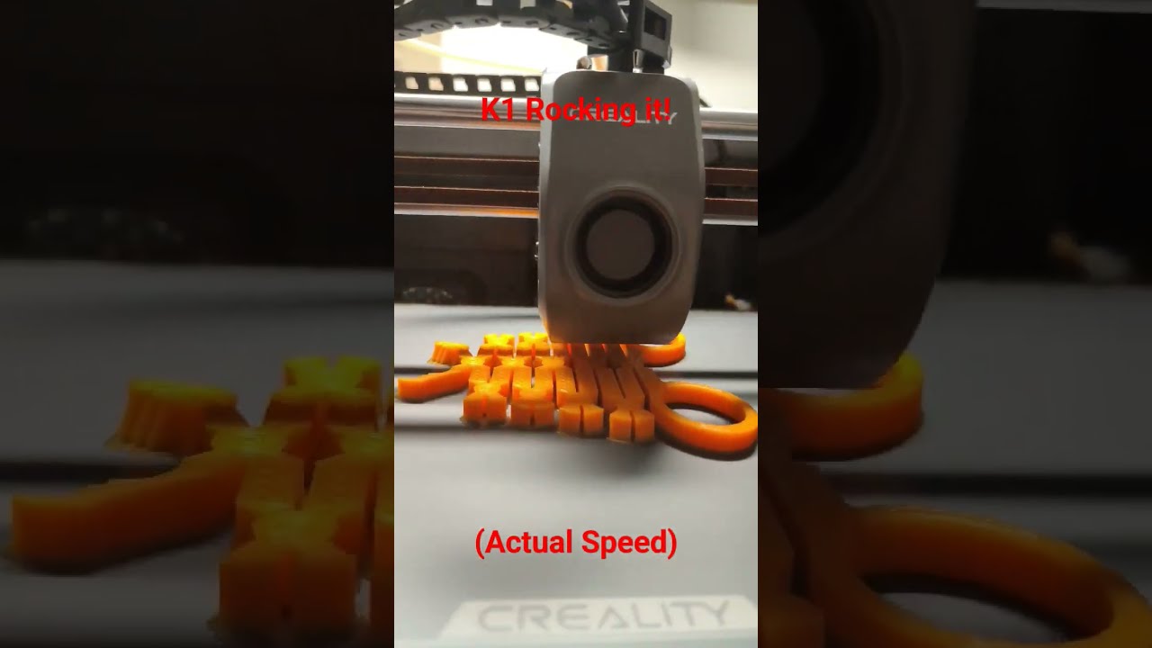 Creality K1 Speed Demon 3dprinting