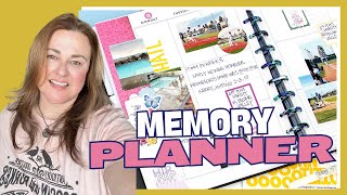 2024 Memory Planner | BiG Happy Planner | Stickers + Patterned Paper | Scrapbook + Journaling