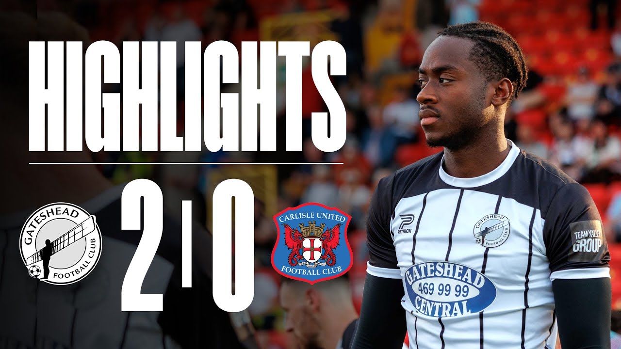 Oseni double sees Heed defeat Carlisle ✌️ | Gateshead 2-0 Carlisle United | HIGHLIGHTS