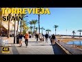 Torrevieja in spain  the sunniest city on the costa blanca walking tour 4k 