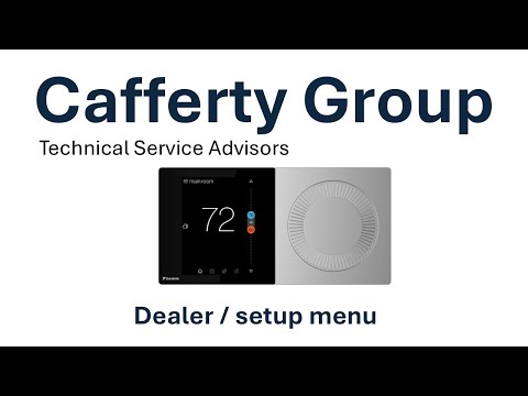 Dealer Code For Daikin Thermostat