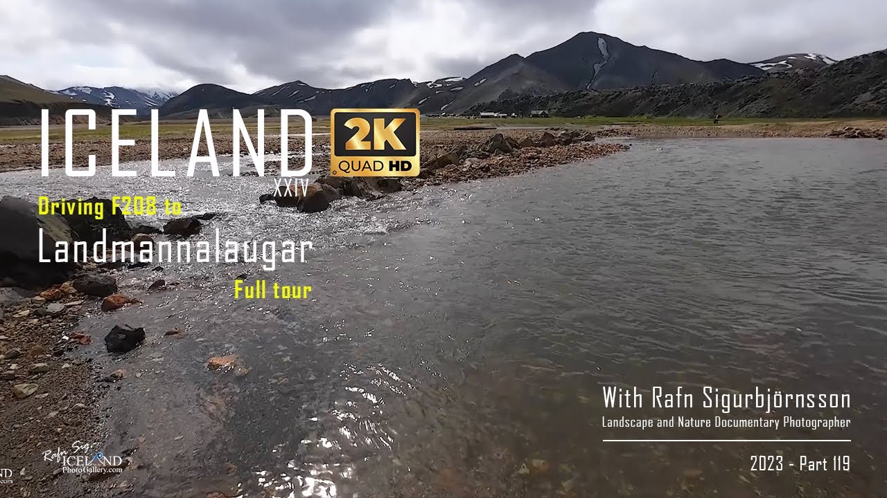 Iceland XXIV - Driving F208 to Landmannalaugar - Full tour - The Ultimate Guide │ Part 119 — Fjallabaksleið nyrðri, Iceland — video poster